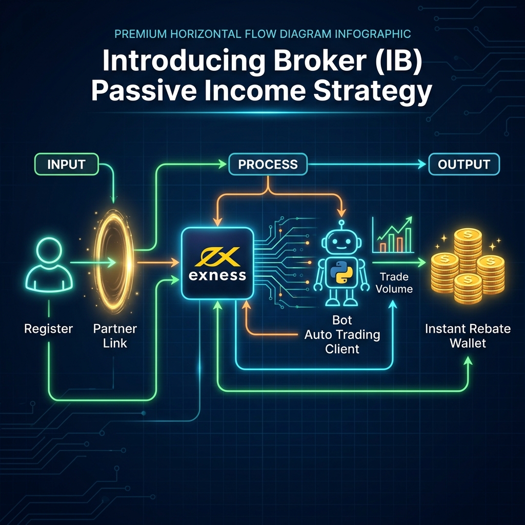 Bí quyết xây dựng hệ thống IB (Introducing Broker) thụ động bền vững bằng Bot Auto Trading kết hợp đối tác chiến lược Exness